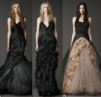 Váy cưới màu đen của Vera Wang